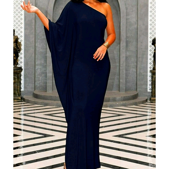 Dresses & Skirts - NAVY blue maxi gown